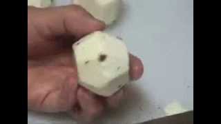 Cut Satoimo Taro or Eddoe for Japanese Cooking [upl. by Pooh]