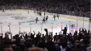 LA Kings 2012 SCF Game 6 Goal 4 from the stands [upl. by Cosma]