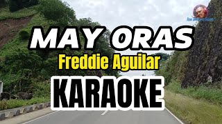 May Oras  karaoke cover by Freddie Aguilar [upl. by Varney120]