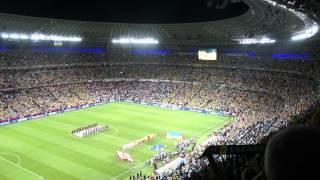 Euro 2012  England  Ukraine anthem гимны FULL HD [upl. by Amaerd]