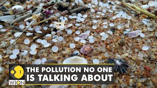 Nurdles or the tiny plastic pellets choking oceans  Major threat to marine life  WION English News [upl. by Terrye796]