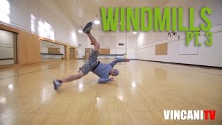 How to Breakdance  Beginner Windmills Pt 3  Barrel [upl. by Chimene]