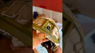 My Airsoft Helmet Build shorts tactical helmet airsoft [upl. by Macknair]