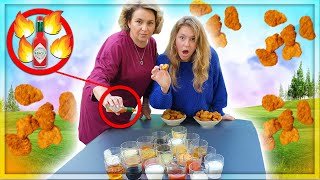 Chicken Nuggets Pong Challenge [upl. by Lluj]