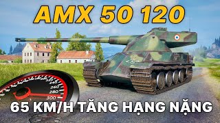 AMX 50 120 Tăng hạng nặng khiến kẻ địch hít khói  World of Tanks [upl. by Bertila]