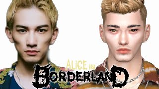 Karube Alice in borderland  Sims 4 CAS  CC Folder and Sim Download [upl. by Constancy]