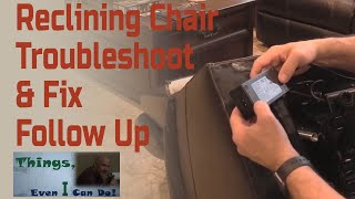 Howto Fix Reclining Chair or Sofa Rocker Switch or Power Supply [upl. by Hurless]