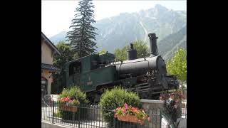 Le train à crémaillère du Montenvers Chamonix [upl. by Lodhia]