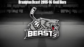 Brampton Beast 201516 Goal Horn [upl. by Balf]