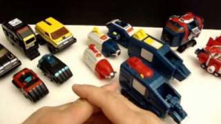 VEHICLE VOLTRON  DAIRUGGER XV MATCHBOX PAYSET TOY REVIEW [upl. by Doownil]