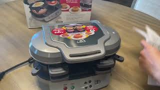 Unboxing of Hamilton Beach Dual Breakfast Sandwich Maker [upl. by Chrysa]