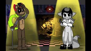 FNAF vs BATIM animation  original meme w [upl. by Efron]