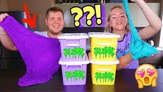 ТАЙНЫЕ КОРОБКИ СЛАЙМ ЧЕЛЛЕНДЖ 👻 Лизун из Случайных Ингредиентов MYSTERY BOX SLIME CHALLENGE [upl. by Ahsya136]