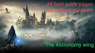 Hogwarts legacy  All field Guide Pages and Collection Chests In The Astronomy Wing [upl. by Lewis]