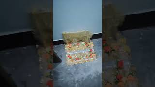 Haldi ki thaal ki decoration ki taiyari Short vidio [upl. by Adnarram]