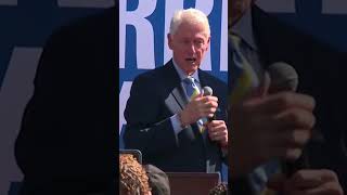 Former President Bill Clinton encourages voters during early voting You know you can win [upl. by Leahcimauhsoj]