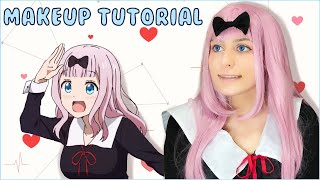 Chika Fujiwara COSPLAY MAKEUP Tutorial Kaguyasama Love Is War [upl. by Sherfield]