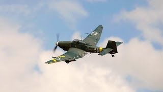 FMS STUKA 1400mm  Lean Mean RC Bombing Machine [upl. by Ngo]