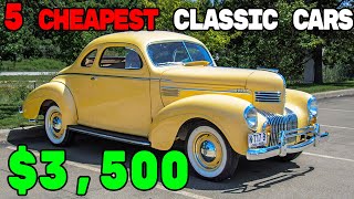 Classic Cars for Sale on Craigslist for Sale 1000 part 40 [upl. by Olette]