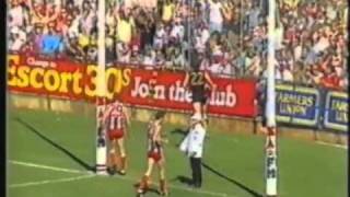 1986 grand final Glenelg v North highlights first half [upl. by Lednahc]