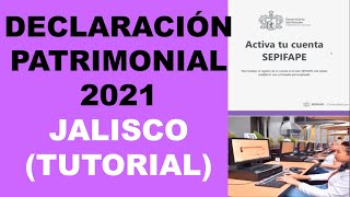 Balvas Academic DECLARACIÓN PATRIMONIAL 2021 JALISCO TUTORIAL [upl. by Samau]