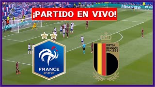 🔴 FRANCIA vs BELGICA  PARTIDO EN VIVO ⚽ JUEGA MBAPPE  UEFA NATIONS LEAGUE  LA SECTA DEPORTIVA [upl. by Annairdua]