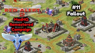 Red Alert 2  MadHQ Remastered Campaign  Allied 11  Fallout Blind [upl. by Canada]