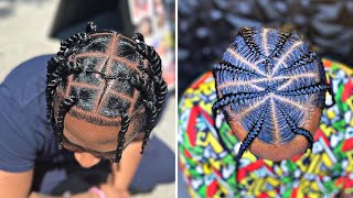 10 Braided Hairstyles For Men  Braids By Studio Bladez [upl. by Ahsitram840]