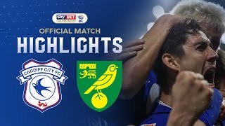 HIGHLIGHTS  CARDIFF CITY vs NORWICH [upl. by Eberta462]