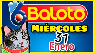 Resultado BALOTO Y BALOTO REVANCHA Miercoles 31 de Enero de 2024 [upl. by Airetnuhs]