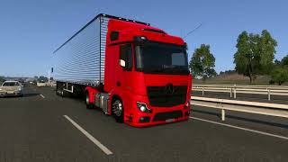 MB Actros 2051 no bau conjunto qualificado ETS2 1 51 PARTE 03 [upl. by Imled]