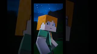 😱 Herobrine save Alex I Minecraft music [upl. by Nairoc]