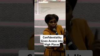 CONFIDENTIALITY GIVES YOU ACCESS drpearlkupe confidentiality southafrica mantleofdeborah [upl. by Lehcim]