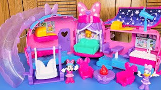 48 Minutes Satisfying with Unboxing Disney Minnie Mouse Toys Camper Van amp Miniature House  ASMR [upl. by Mcwherter143]