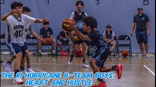 The Rhode Island Hurricane B Team Boys Heart and hustle to the finals [upl. by Rawdin]