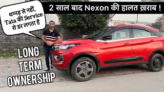 Tata Nexon Petrol Long Term Ownership Review 🔥 Nexon Ownership After 2 yr  22000 Kms [upl. by Aubine]