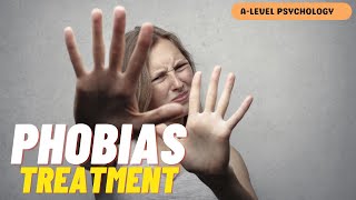 How to TREAT Phobias  Systematic Desensitisation amp Flooding  AQA Psychology  Alevel [upl. by Gerk]