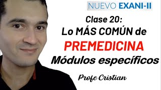 Clase 20 Las preguntas de PREMEDICINA más comunes  Exani II 2024 [upl. by Welcher125]