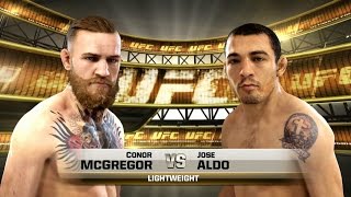 ПРОХОЖДЕНИЕ EA SPORTS UFC MMA ★ CONOR MCGREGOR VS JOSE ALDO ★ КОНОР МАКГРЕГОР VS ЖОЗЕ АЛДУ [upl. by Douglas]