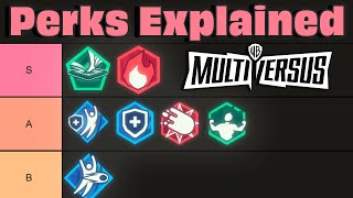 Ranking And Explaining All Perks In MULTIVERSUS [upl. by Milah]