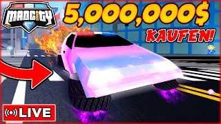 🚘 GEWINNSPIEL  SPAREN FÜR 5000000 AUTO  MAD CITY ROBLOX [upl. by Enaillil]