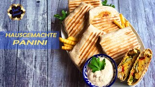 Leckeres Hähnchen SandwichPanini  mit Tahin Dip 🥰 [upl. by Aerda]