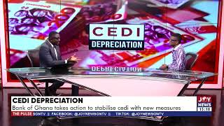 Cedi depreciation Concerns mount over new BoG measures to stabilise cedi  Pulse 31724 [upl. by Eerrehc]