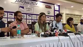 Professional Golf Tour of India holds a press conference at Jammu Tawi Golf Course [upl. by Placia742]