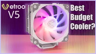 Vetroo V5 CPU Cooler Review and Comparison [upl. by Thapa]