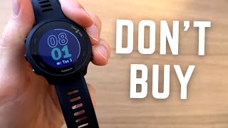 4 Reason Why You SHOULDNT Buy Garmin Forerunner 55 [upl. by Toombs]