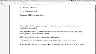 RESPUESTAS PARA EL NUEVO EXANI III INGRESO A POSTGRADO EN METODOS DE INVESTIGACION REACTIVOS exani [upl. by Lionello]