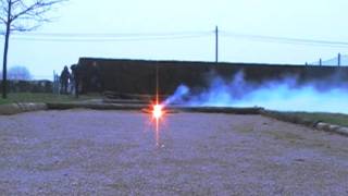 homemade explosive Sodium ChlorateSugar stuck in inox tube [upl. by Enrica]