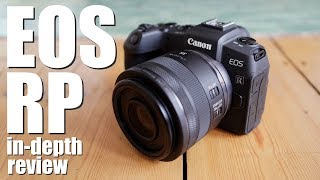 Canon EOS RP review IN DEPTH lowercost fullframe [upl. by Bihas]