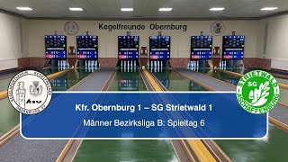 Kegelfreunde Obernburg 2  SG Strietwald 1  Mix Bezirksliga B [upl. by Itak950]